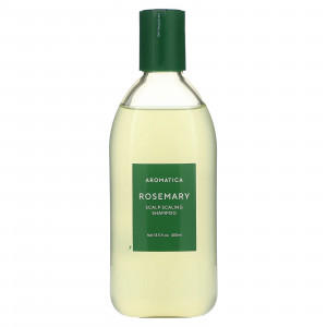 Aromatica, Шампунь для снятия чешуек и кожи головы, розмарин, 400 мл (13,5 жидк.)