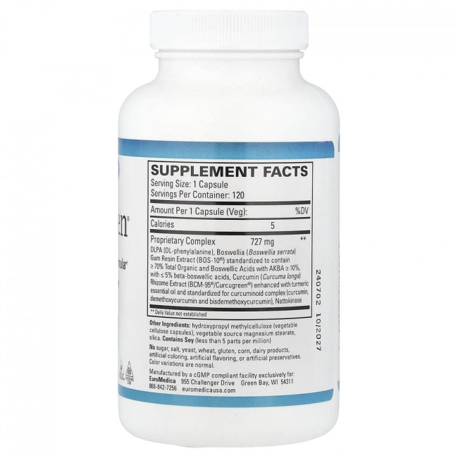 EuroMedica, Curaphen®, 120 капсул EuroMedica, Curaphen®, 120 капсул