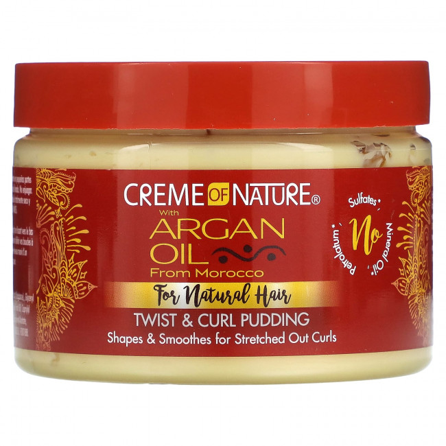 Creme Of Nature, Пудинг Twist & Curl с аргановым маслом из Марокко, 326 г (11,5 унции) Creme Of Nature, Пудинг Twist & Curl с аргановым маслом из Марокко, 326 г (11,5 унции)
