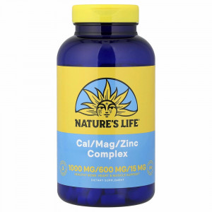 Nature's Life, Комплекс Cal / Mag / Zinc, 250 таблеток