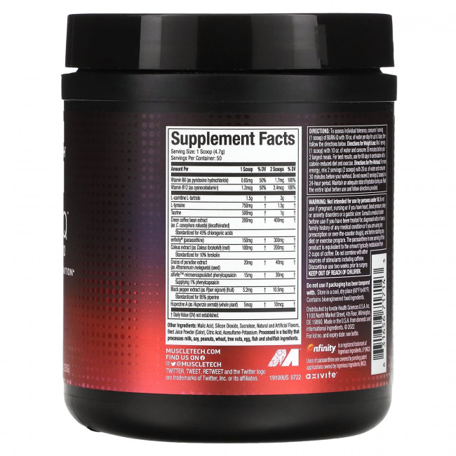 MuscleTech, Burn iQ, Smart Thermo, Sweet Heat, 235 г (8,29 унции) MuscleTech, Burn iQ, Smart Thermo, Sweet Heat, 235 г (8,29 унции)
