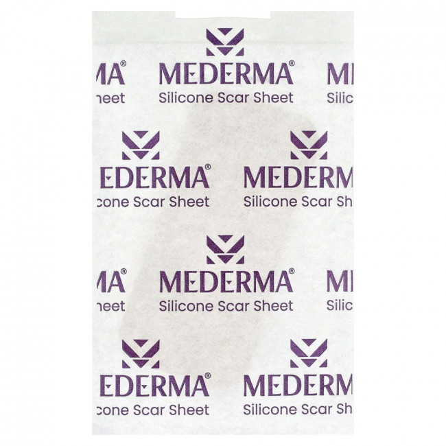 Силиконовые пластыри от шрамов Mederma, размер S, 4 штуки.