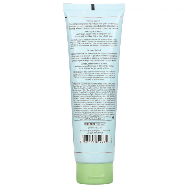 Pixi Beauty, Очищающее средство Clarity, 4,6 жидких унции (135 мл)
