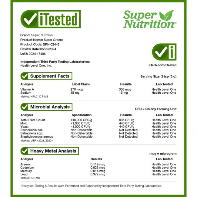 Super Nutrition, Super Greens, смесь зелени, 250 г (8,8 унции) Super Nutrition, Super Greens, смесь зелени, 250 г (8,8 унции)