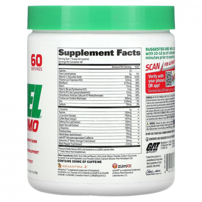 GAT, JetFuel Thermo, Fat Burner, Watermelon, 13.5 oz (384 g)
