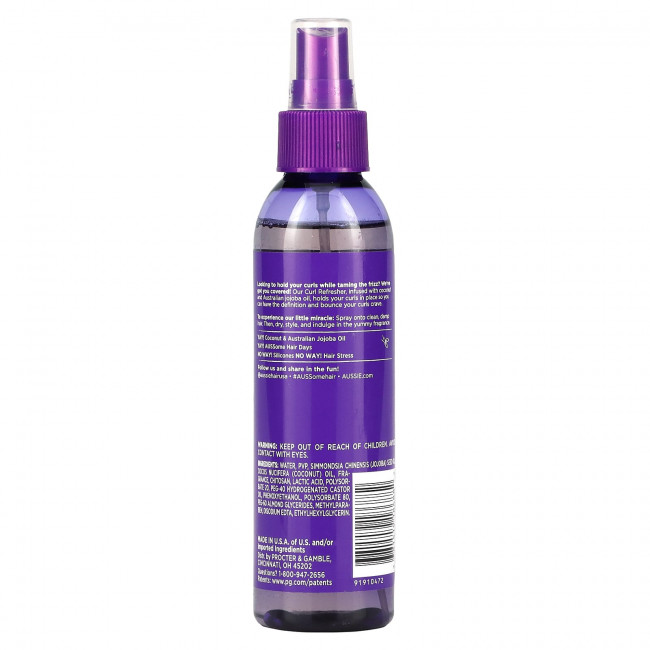 Aussie, Miracle Curls, средство для восстановления локонов, 170 мл (5,7 жидк. Унции) Aussie, Miracle Curls, средство для восстановления локонов, 170 мл (5,7 жидк. Унции)