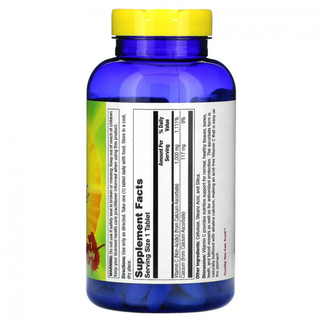 Nature's Life, C-1,000 Ascorbate, 250 Tablets