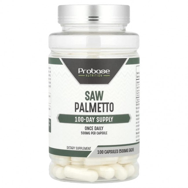 Probase Nutrition, Сереноа, 500 мг, 100 капсул