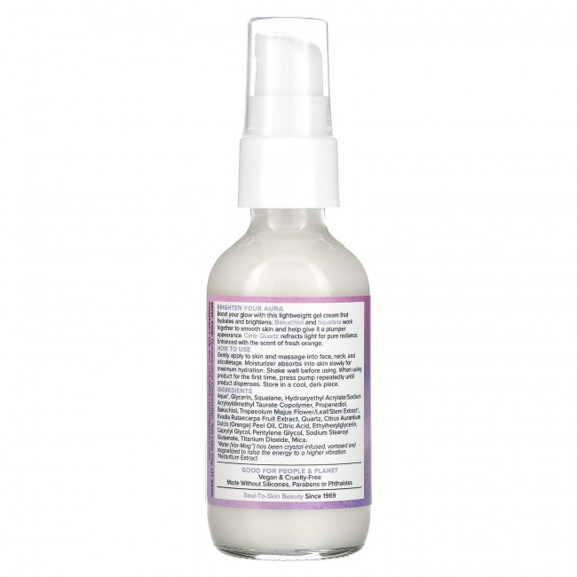 Heritage Store, Aura Glow Moisturizer, осветляющий гель-крем, 56 мл (1,9 жидк. Унции)