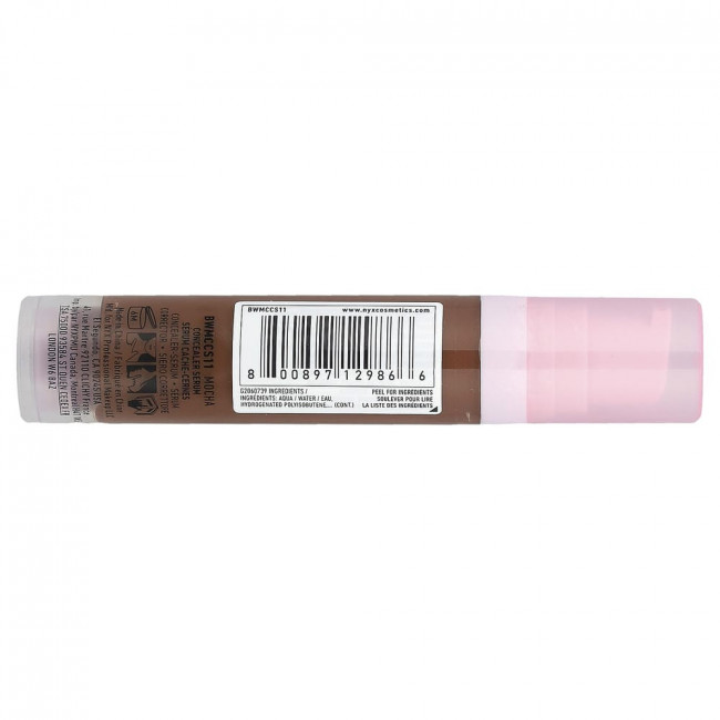 NYX Professional Makeup, Bare with Me, консилер-сыворотка, 11 Mocha, 0,32 жидких унции (9,6 мл)