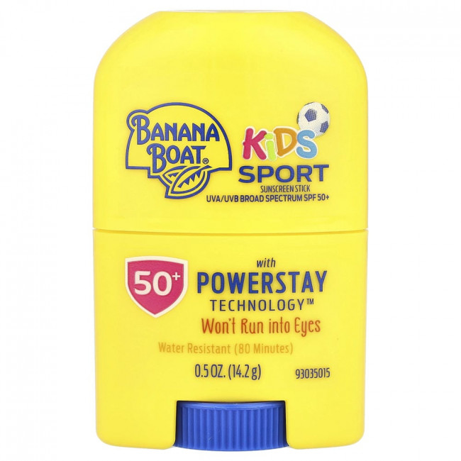 Солнцезащитный стик Banana Boat, Kids Sport, SPF 50+, 14,2 г (0,5 унции)