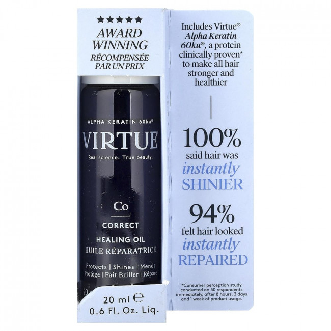 Virtue Labs, Correct, Healing Oil, 0.6 fl oz (20 ml)