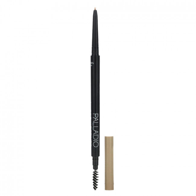Palladio, The Brow Definer Micro Pencil, Ash Brown MBR03, 0.0016 oz (0.045 g)
