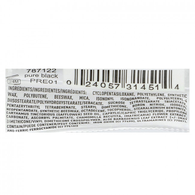 Palladio, Retractable Waterproof Eyeliner, Pure Black PRE01, 0.01 oz (0.28 g)