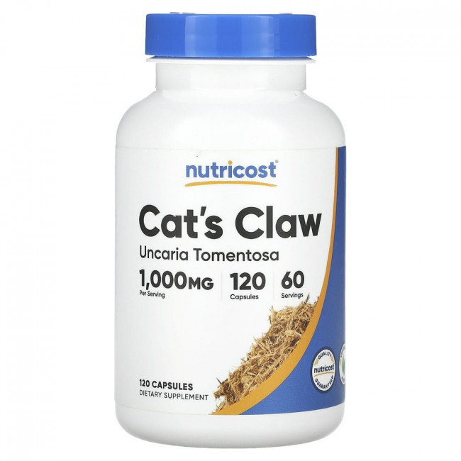 Nutricost, Cat's Claw, 1,000 mg, 120 Capsules (500 mg per Capsule)