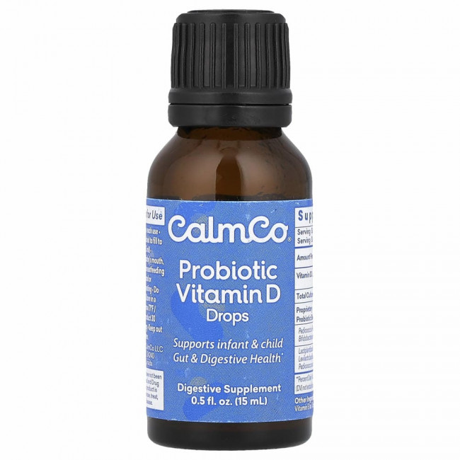 Colic Calm, пробиотик, капли, 15 мл (0,5 жидк. унции) Colic Calm, пробиотик, капли, 15 мл (0,5 жидк. унции)