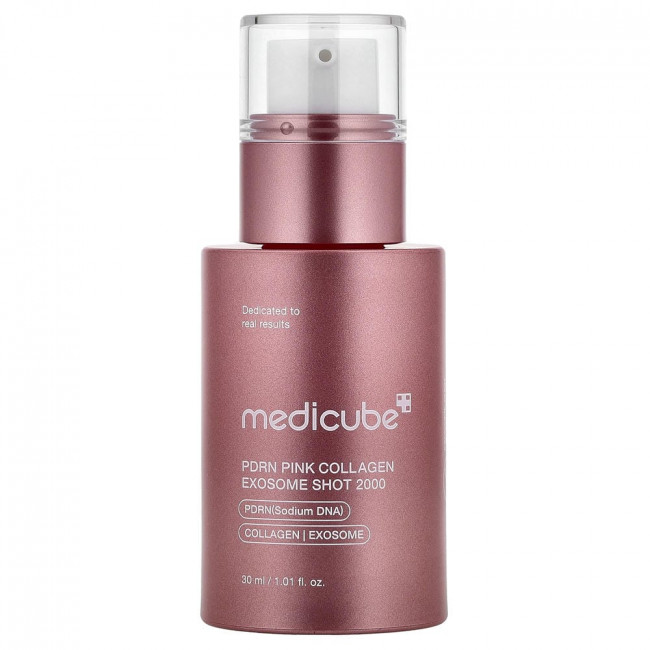 Medicube, PDRN Pink Collagen Exosome Shot Serum 2000, 1.01 fl oz (30 ml)