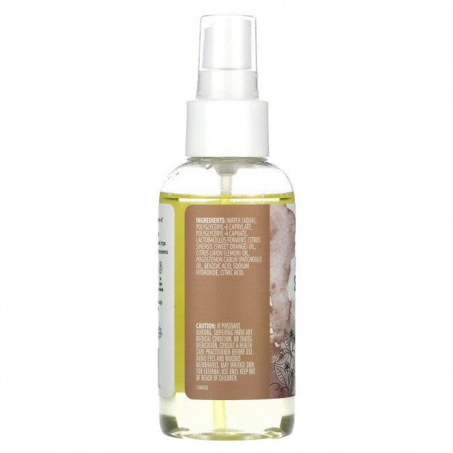 Aura Cacia, Спрей для комнаты и тела для ароматерапии, успокаивающие пачули и сладкий апельсин, 118 мл (4 жидк. Унции) Aura Cacia, Спрей для комнаты и тела для ароматерапии, успокаивающие пачули и сладкий апельсин, 118 мл (4 жидк. Унции)