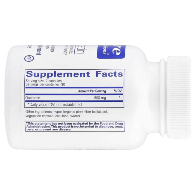Pure Encapsulations, Кверцетин, 60 капсул (250 мг на капсулу) Pure Encapsulations, Кверцетин, 60 капсул (250 мг на капсулу)
