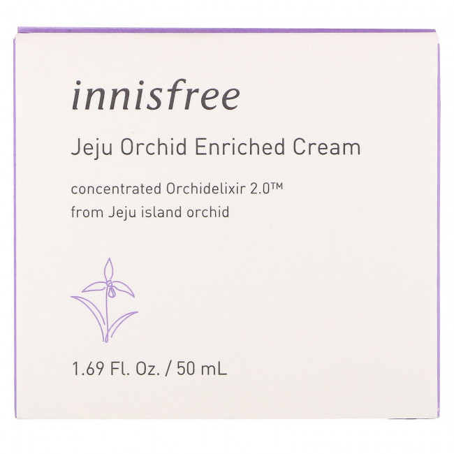 Innisfree, Обогащенный крем с экстрактом орхидеи, 50 мл