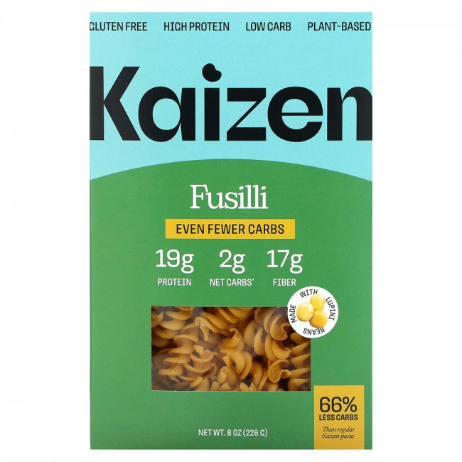 Kaizen, Fusilli, 8 oz (226 g)
