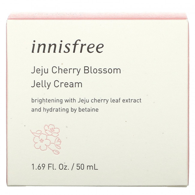 Innisfree, Желейный крем с цветками вишни, Jeju, 50 мл (1,69 жидк. Унции)