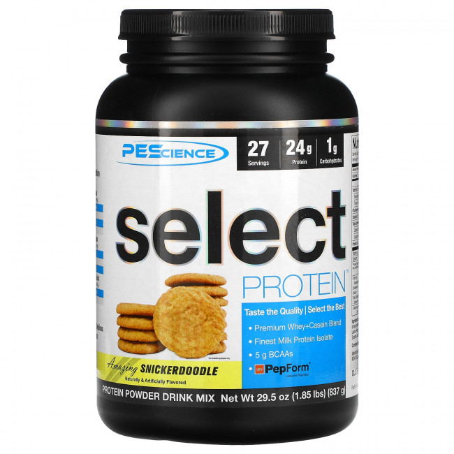 PEScience, Select Protein, удивительный сникердудль, 837 г (29,5 унции) PEScience, Select Protein, удивительный сникердудль, 837 г (29,5 унции)
