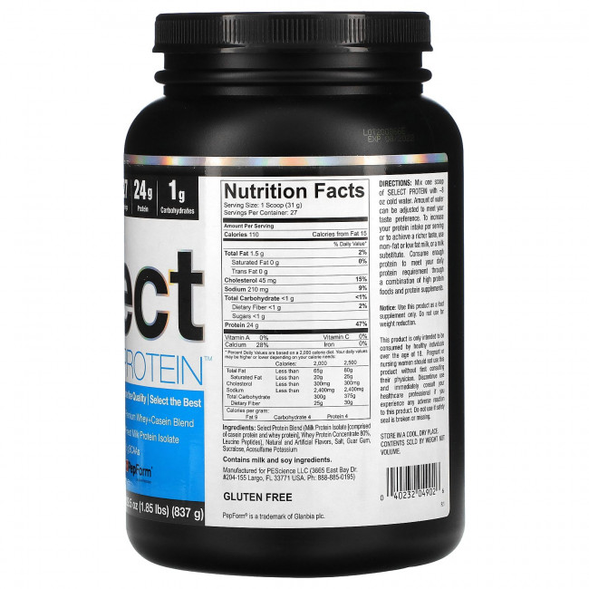 PEScience, Select Protein, удивительный сникердудль, 837 г (29,5 унции) PEScience, Select Protein, удивительный сникердудль, 837 г (29,5 унции)
