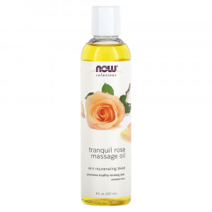 NOW Foods, Solutions, расслабляющее массажное розовое масло, 237 мл (8 жидк. унций) NOW Foods, Solutions, расслабляющее массажное розовое масло, 237 мл (8 жидк. унций)