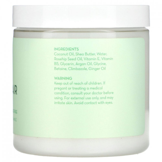 Pure Body Naturals, Кокосовое масло, маска для глубокого восстановления волос, 260 мл (8,8 жидк. унции)