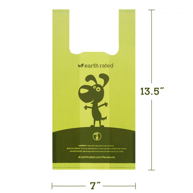 Earth Rated, пакеты для уборки за собаками, с ручками, с запахом лаванды, 120 пакетов Earth Rated, пакеты для уборки за собаками, с ручками, с запахом лаванды, 120 пакетов
