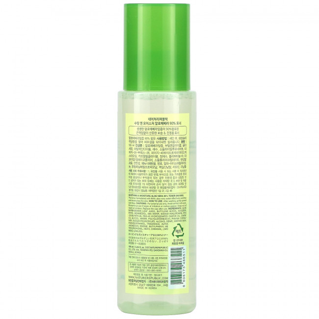 Nature Republic, Тоник с алоэ вера, 155 мл (5,24 жидк. Унции)