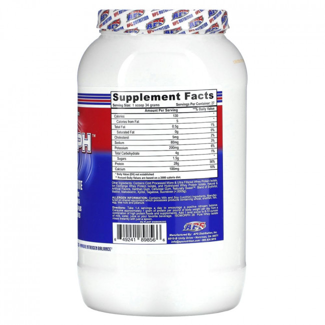 APS, Isomorph 28, Pure Whey Isolate, Orange Creamsicle, 2 lb (907 g)