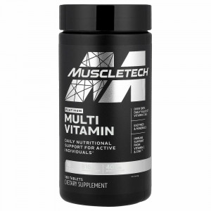 MuscleTech, Platinum, мультивитамины, 180 таблеток