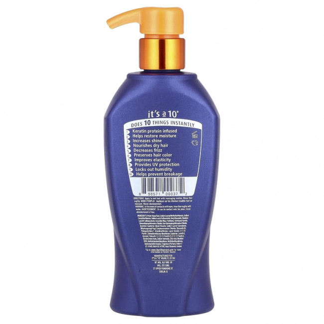 It's a 10, Miracle Shampoo, Plus Keratin®, 295,7 мл (10 жидк. унц.) It's a 10, Miracle Shampoo, Plus Keratin®, 295,7 мл (10 жидк. унц.)