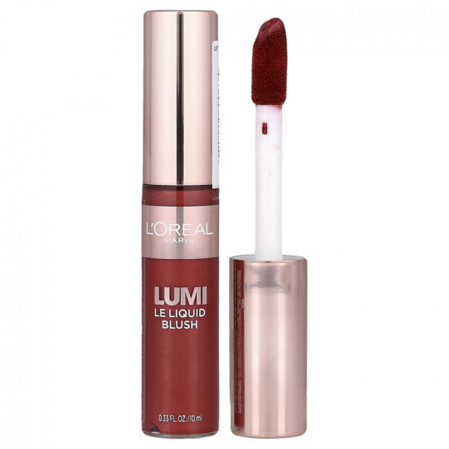 L'Oréal, Lumi, Le Liquid Blush, 635 Glowy Worth It Medium, 0.33 fl oz (10 ml)