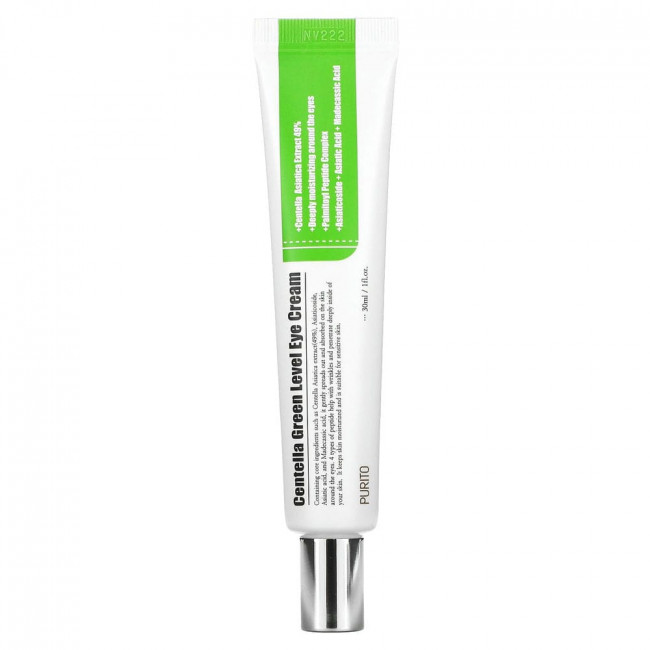 Purito, Centella Green Level, крем для кожи вокруг глаз с готу колой, 30 мл (1 жидк. унция)