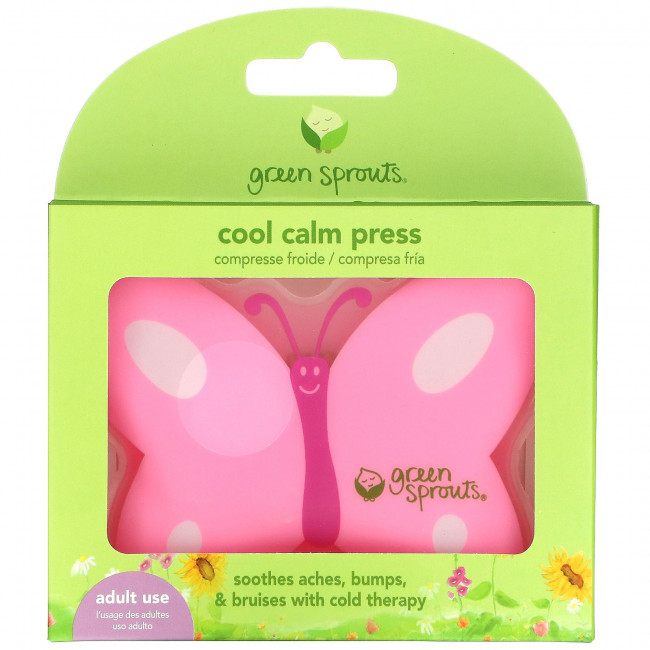 Green Sprouts, Cool Calm Press, розовый, 1 шт. Green Sprouts, Cool Calm Press, розовый, 1 шт.