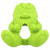 Yeti Dog Chew, Puff & Play, дозатор лакомств, жевательные таблетки для собак, зеленый, 4 жевательных конфеты, 1 дозатор