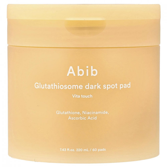 Abib, Glutathiosome Dark Spot Pad, Vita Touch, 60 Pads Abib, Glutathiosome Dark Spot Pad, Vita Touch, 60 Pads