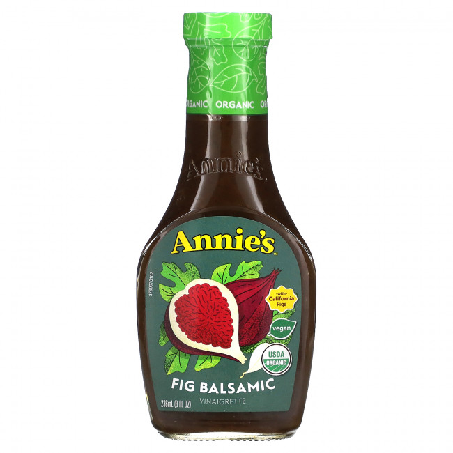Annie's Homegrown, Органический инжирный бальзамический винегрет, 236 мл (8 жидк. Унций) Annie's Homegrown, Органический инжирный бальзамический винегрет, 236 мл (8 жидк. Унций)