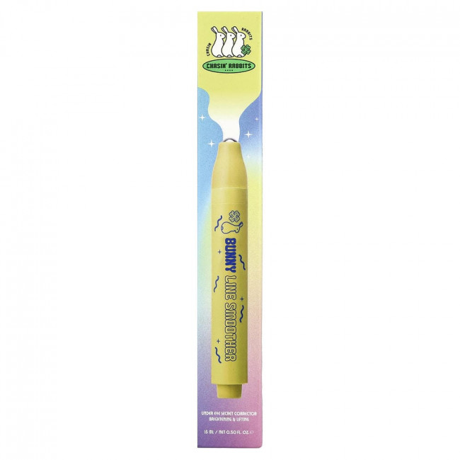 Chasin' Rabbits, Bunny Line Smoother, Under Eye Secret Corrector Brightening & Lifting, 0.5 fl oz (15 ml) (Снят с производства)