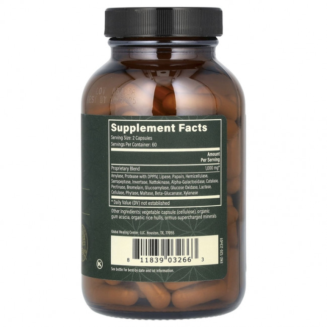 Global Healing, Ultimate Enzymes`` 120 капсул Global Healing, Ultimate Enzymes`` 120 капсул