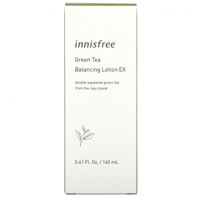 Innisfree, Балансирующий лосьон с экстрактом зеленого чая, 160 мл
