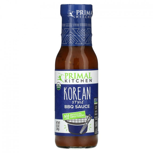 Primal Kitchen, Соус для барбекю в корейском стиле, 241 г (8,5 унции)