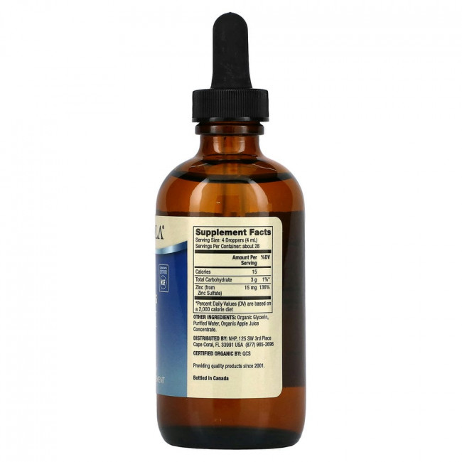 Dr. Mercola, цинк, 15 мг, 115 мл (3,88 жидк. унции) Dr. Mercola, цинк, 15 мг, 115 мл (3,88 жидк. унции)