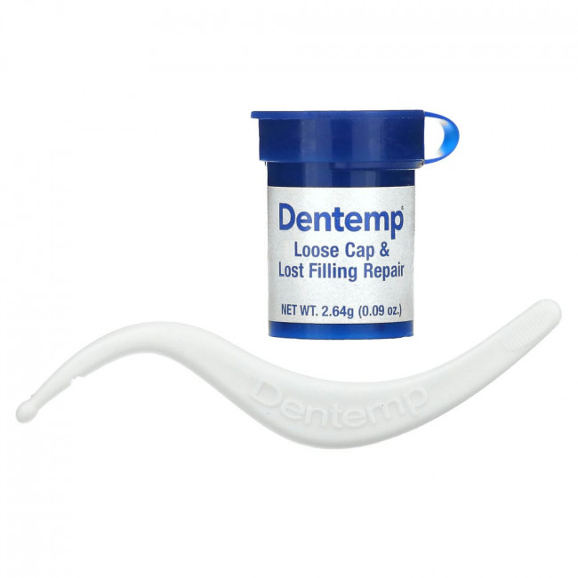 Dentemp, Cap + Filling Repair, Maximum Strength, 0.09 oz (2.64 g)