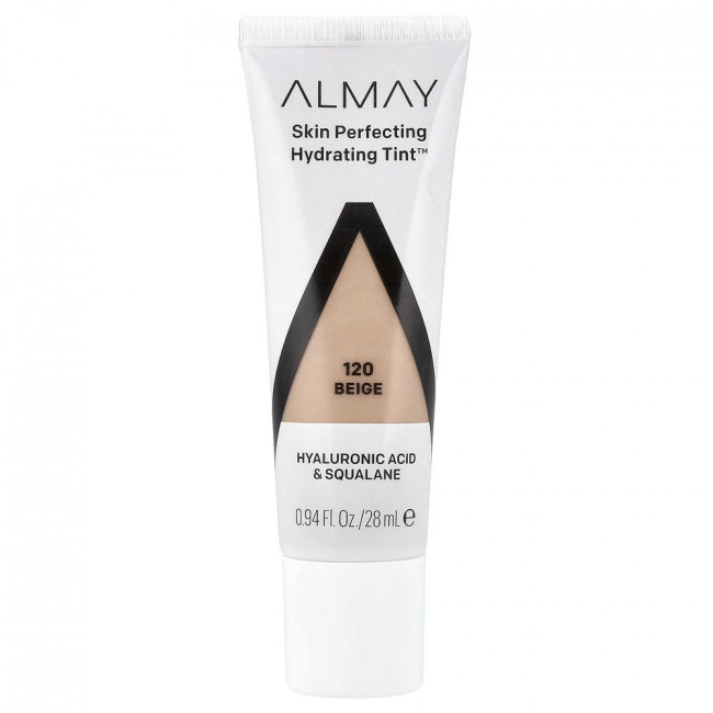 Almay, Skin Perfecting Hydrating Tint™, 120 Beige, 0.94 fl oz (28 ml) Almay, Skin Perfecting Hydrating Tint™, 120 Beige, 0.94 fl oz (28 ml)