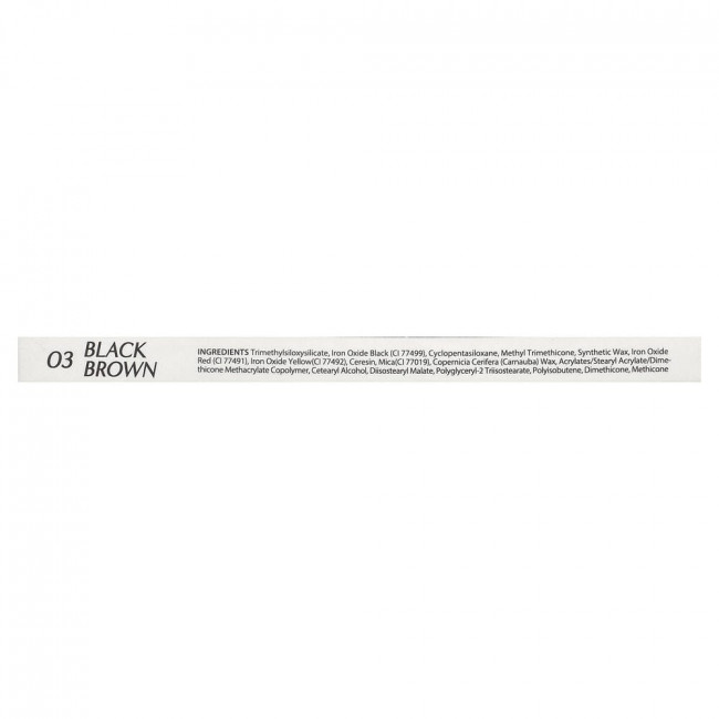 Водостойкий карандаш-лайнер Clio Sharp So Simple, оттенок 03 (черно-коричневый), 0,14 г (0,004 унции) Водостойкий карандаш-лайнер Clio Sharp So Simple, оттенок 03 (черно-коричневый), 0,14 г (0,004 унции)