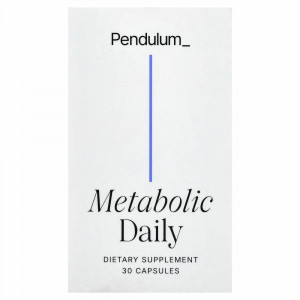 Pendulum, Metabolic Daily, с бактерией Akkermansia, 30 капсул Pendulum, Metabolic Daily, с бактерией Akkermansia, 30 капсул